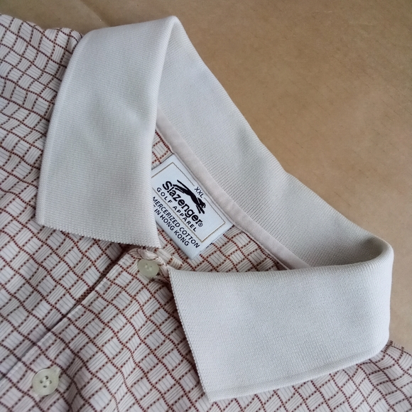 XXL Slazenger Golf Apparel Polo Shirt 100% Mercerized Cotton - Picture 16 of 16
